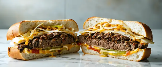 Philly Cheesesteak Smashburger