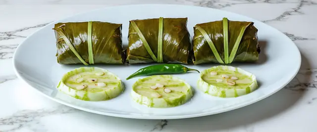 Pinangat (Taro Leaves Wrapped Fish)