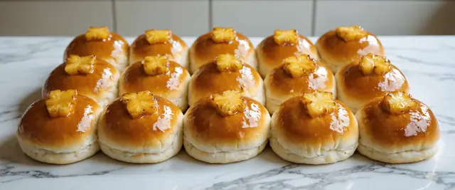 Pineapple Buns (Bolo Bao)