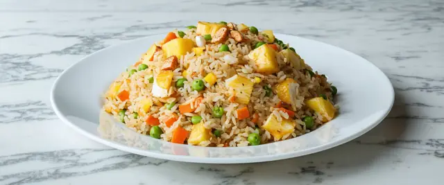 Pineapple Fried Rice with Mild Soy Sauce