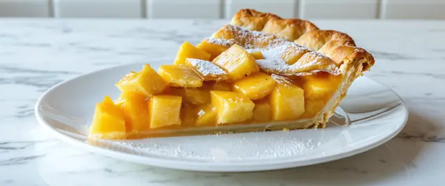 Pineapple Ginger Mango Pie