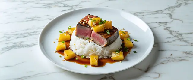 Pineapple Teriyaki Tuna