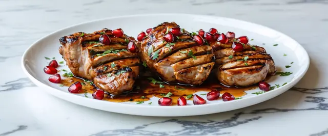 Pomegranate Molasses Grilled Chicken