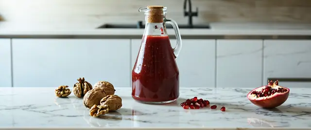 Pomegranate Walnut Balsamic Vinaigrette