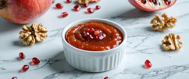 Pomegranate Walnut Sauce