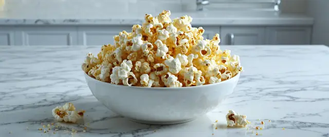 Popcorn with Nutritional Yeast