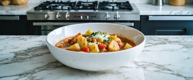Potato Paprikash (Krumplis Tészta)