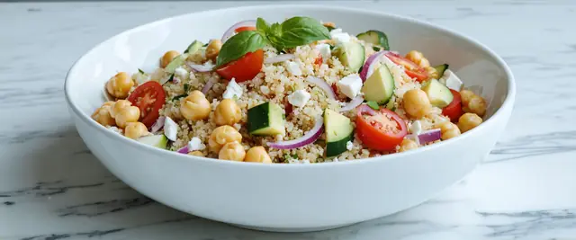 Power Protein-Packed Salad with Quinoa