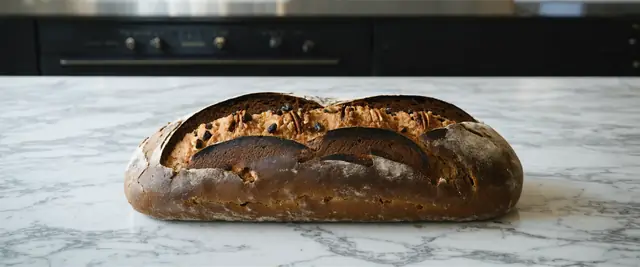 Pumpernickel Pecan Raisin Loaf