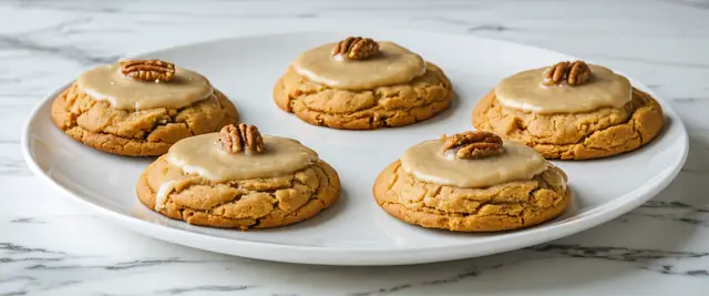 Seasonal Pumpkin Spice Cookies with Pecans