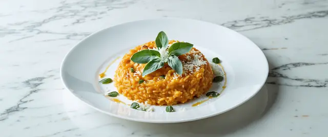 Pumpkin Sage Risotto with Brown Butter
