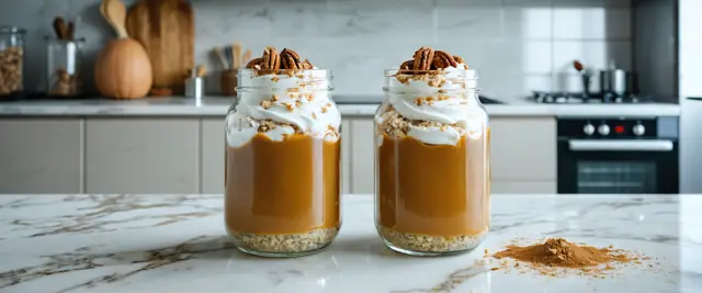 Pumpkin Spice Latte Overnight Oats