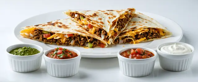 Quick and Beef Quesadillas