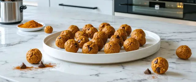 Quick and Easy Pumpkin Spice Energy Bites