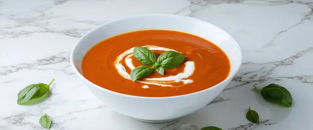Quick and Tomato Basil Soup