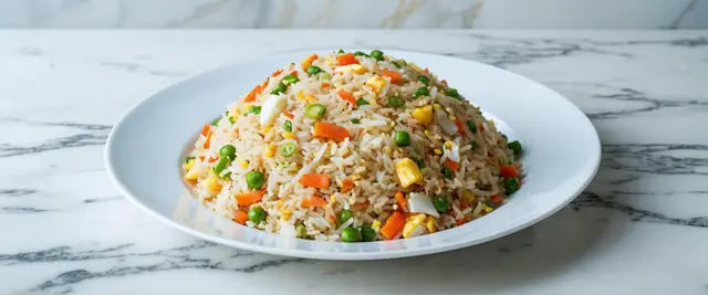 Quick and Easy Vegetable Fried Rice