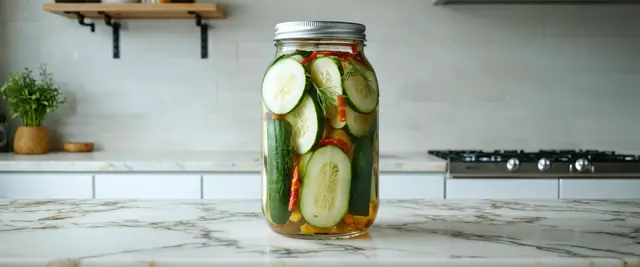Quick-Pickled Cucumbers