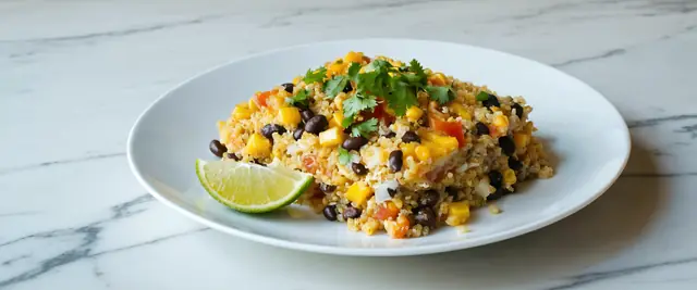 Quinoa and Black Bean Casserole Meal Prep