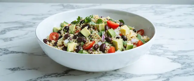Quinoa and Black Bean Salad