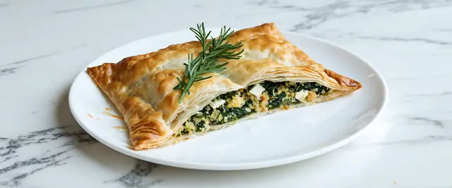 Quinoa and Spinach Spanakopita