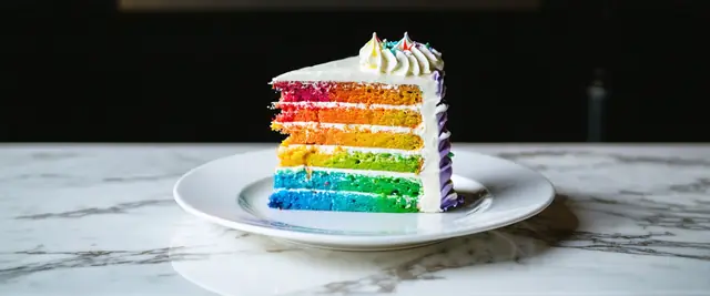 Rainbow Layer Cake