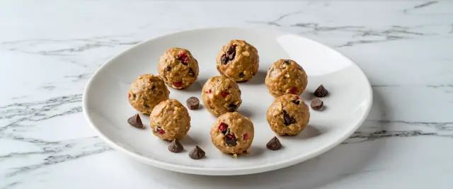 Raspberry Dark Chocolate Chia Bites