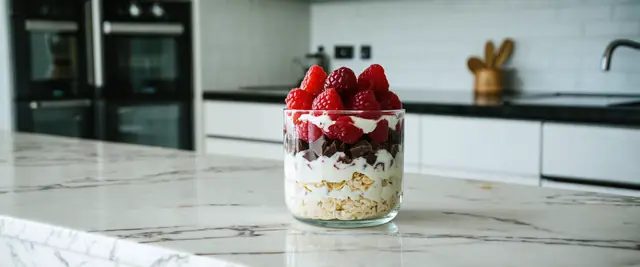 Raspberry Dark Chocolate Overnight Oats