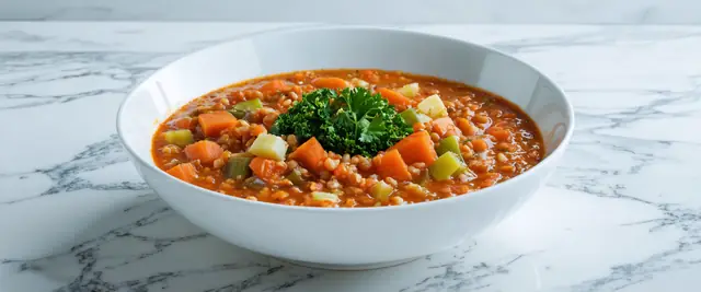 Red Lentil And Vegetable Stew Meal Prep