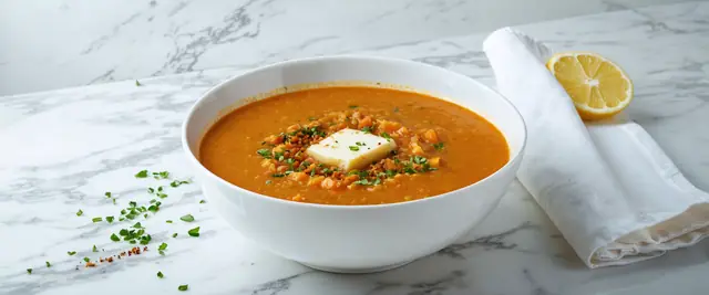 Red Lentil Soup (Mercimek Çorbası)