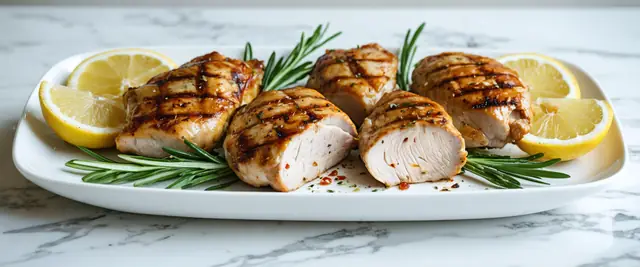 Red Wine Garlic Grilled Chicken Thighs