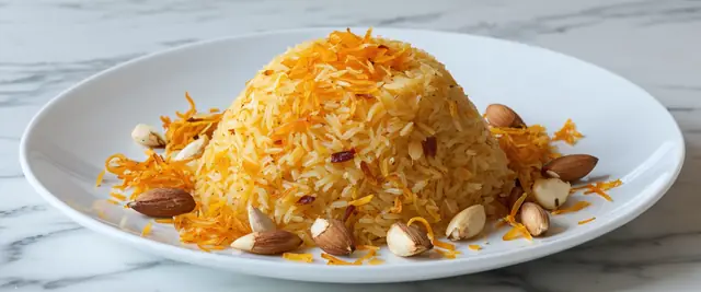 Rice with Orange Peel (Naranj Polo)