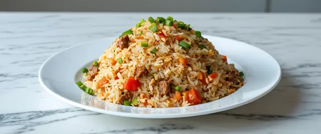 Rice with Small Beef Pieces (Arroz Carreteiro)