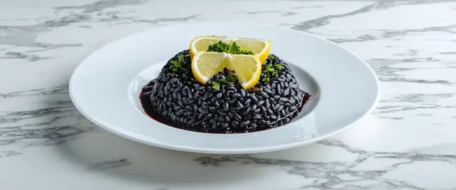 Risotto al Nero di Seppia