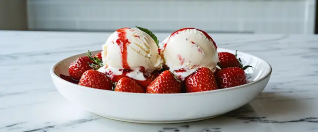 Roasted Balsamic Strawberries