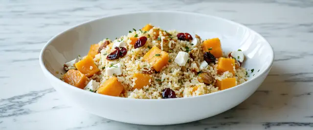 Roasted Butternut Squash and Couscous Bowls