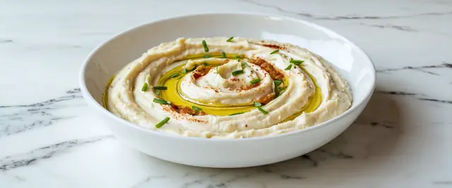 Roasted Garlic and White Bean Dip