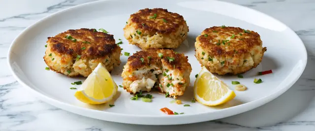 Roasted Red Pepper Crab Cakes