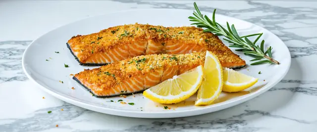 Rosemary Crusted Rainbow Trout