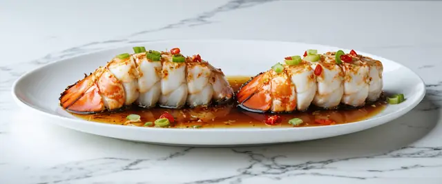Sake Soy Ginger Lobster