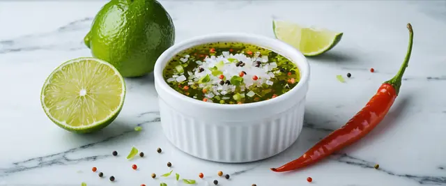 Salt And Pepper Lime Dipping Sauce