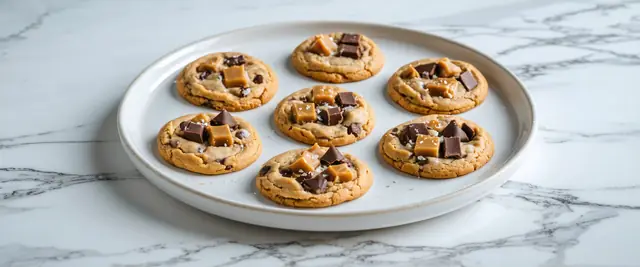 Salted Caramel Chocolate Chunk Cookies