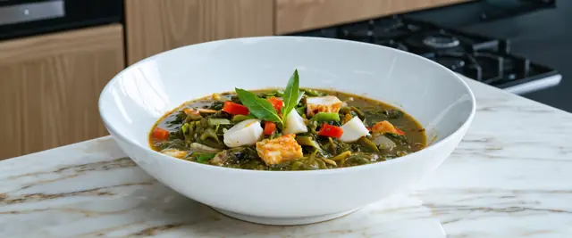 Saltfish and Callaloo