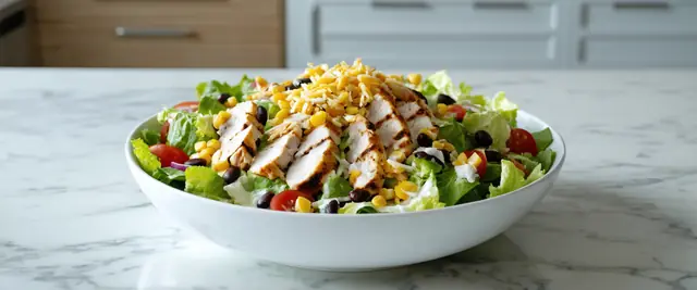 Santa Fe Chicken Salad with Cilantro Lime Dressing