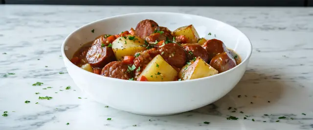 Sausage and Potatoes (Kolbászos Krumpli)