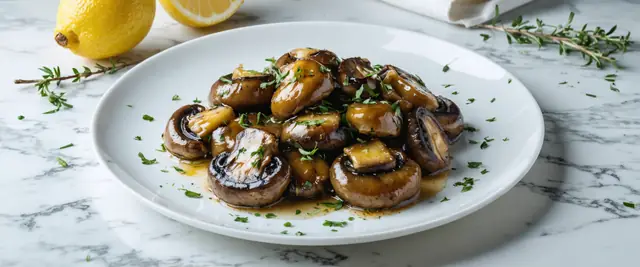 Sautéed Garlic Butter Mushrooms