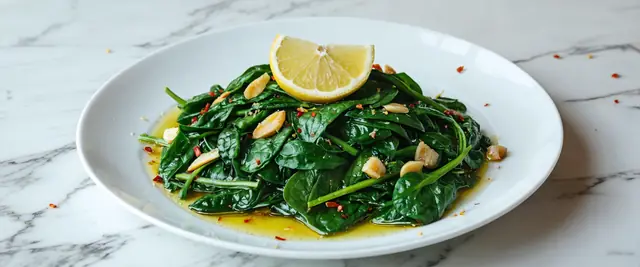Sautéed Spinach
