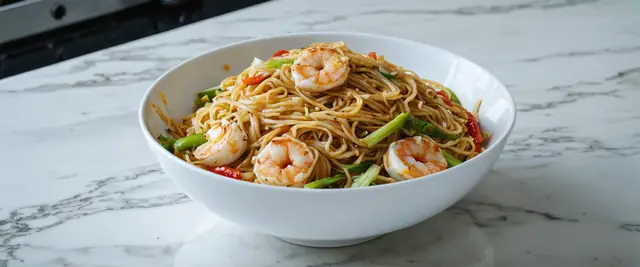 Seafood Fried Noodles (Mee Goreng Seafood)