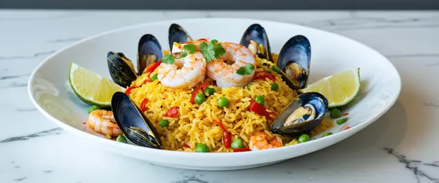 Seafood Rice (Arroz Con Mariscos)
