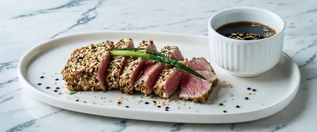 Sesame Crusted Ahi Tuna Steaks