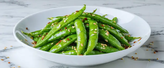 Sesame Ginger Snap Pea Bliss